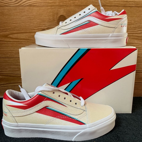 Vans Shoes - Vans X David Bowie Leather Old Skool